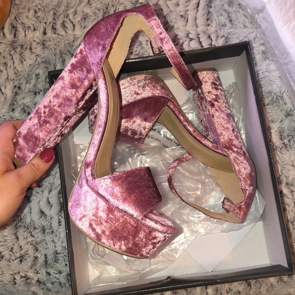 cute pink heels